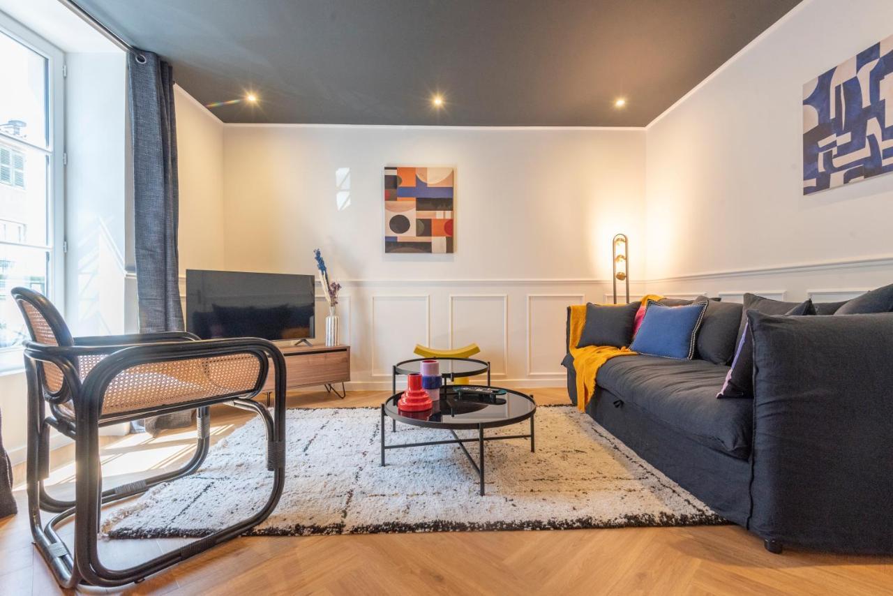 Le Cosy Chic . Proche Gare . Centre-Ville Macon . Neuf . Climatisation . Design . Wifi . Eksteriør billede